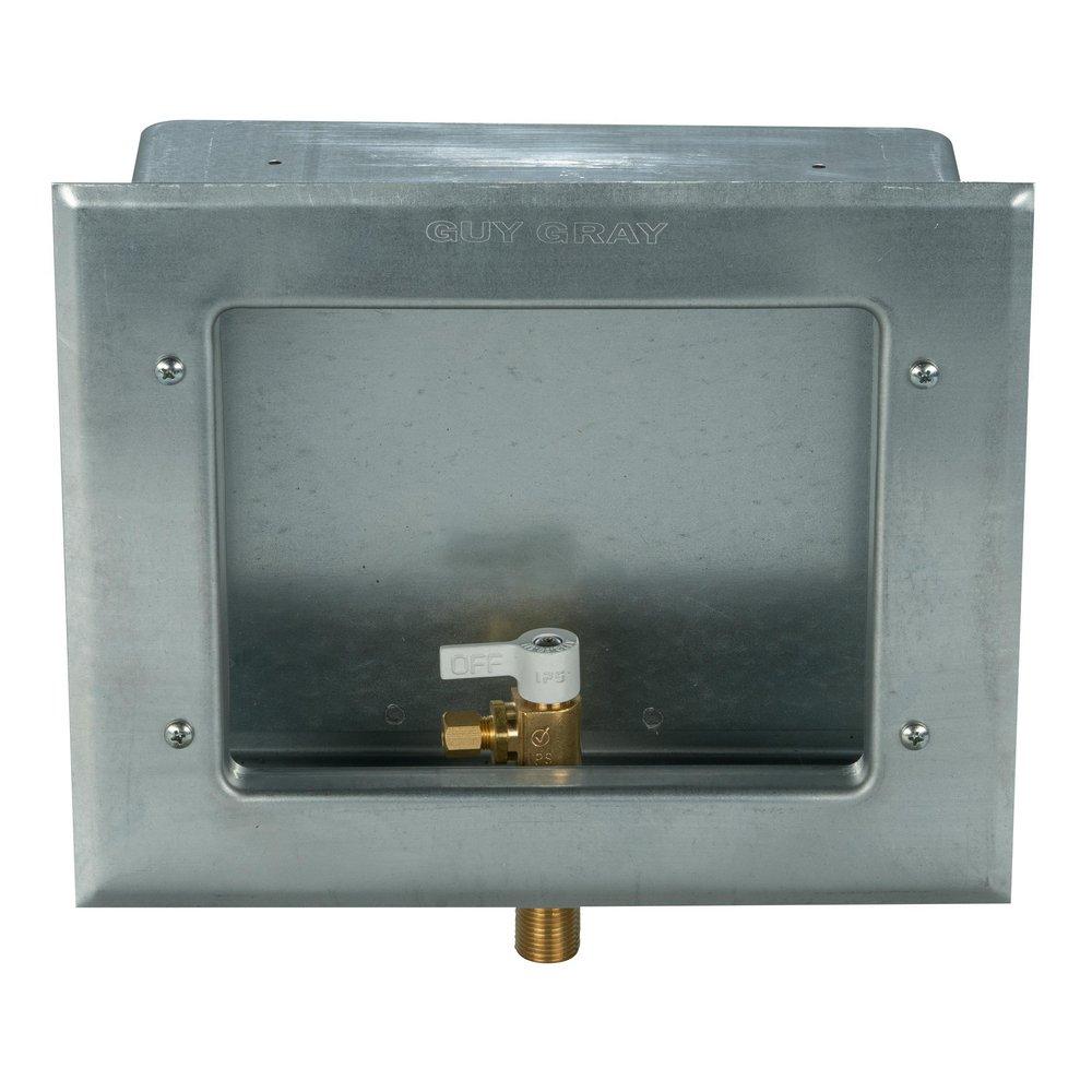 Guy Gray™ 11-5/8 in x 9-1/2 in x 3-3/8 in Ice Maker Supply Box 