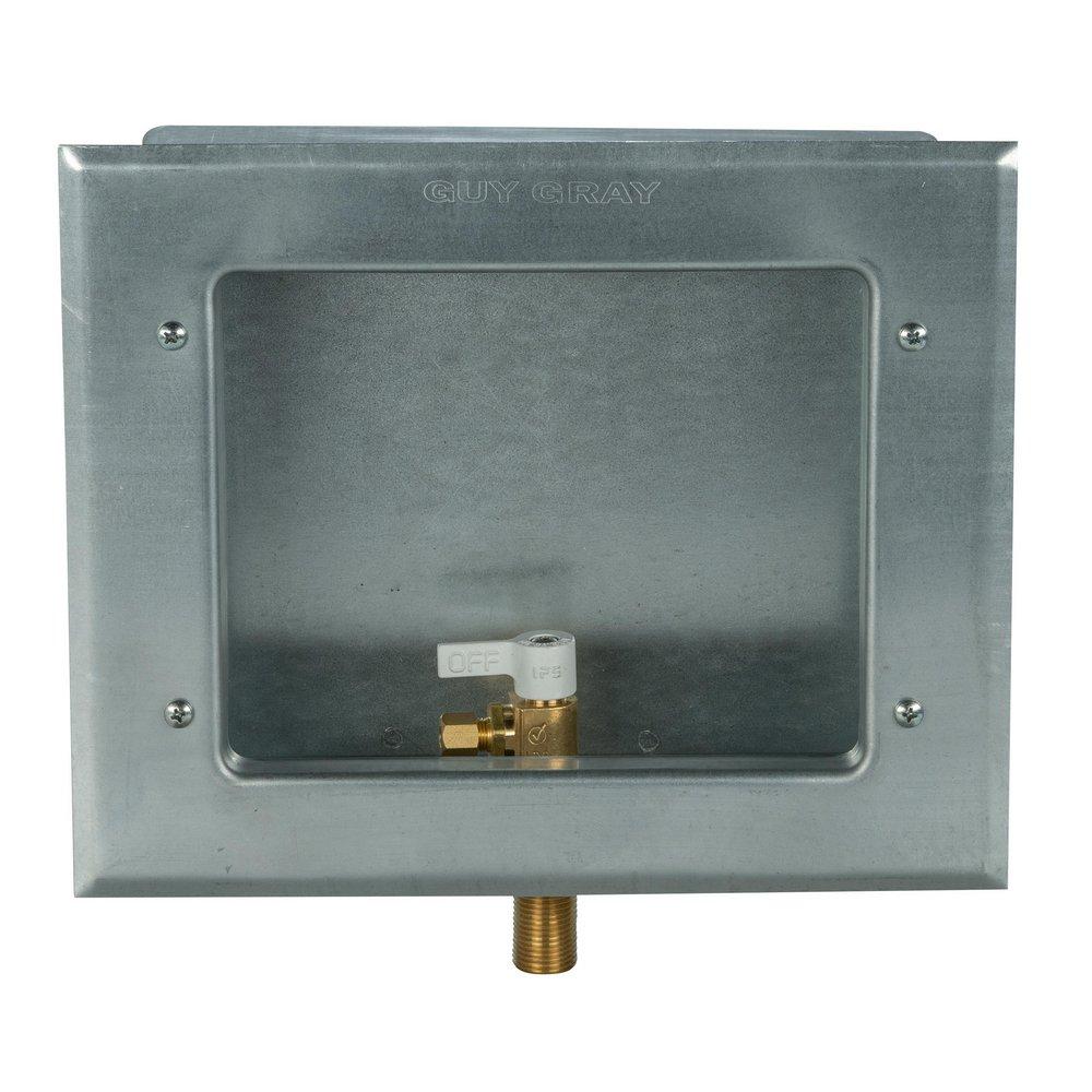 Guy Gray™ 11-5/8 in x 9-1/2 in x 3-3/8 in Ice Maker Supply Box 