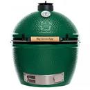 Small Freestanding Charcoal Smoker in Green