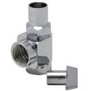 1/2 in. IPS Loose Key Straight Supply Stop Valve in Chrome Plated