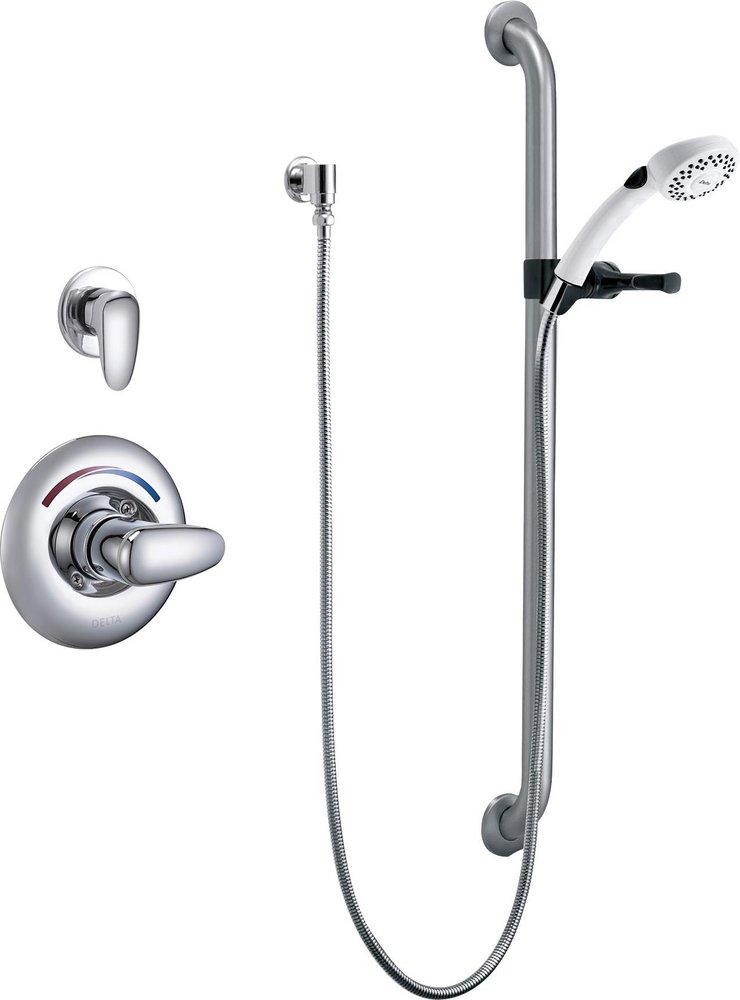 Delta Faucet Chrome Single Handle Shower Faucet (Trim Only) 