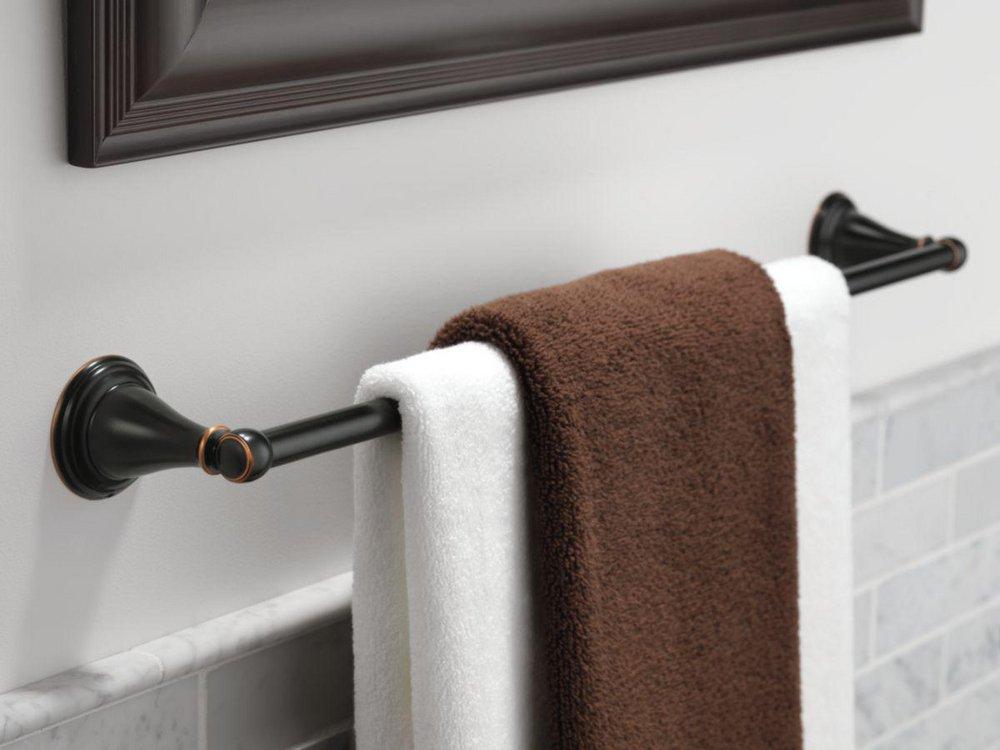 Delta Faucet Oil Rubbed Bronze 24 in. Towel Bar 