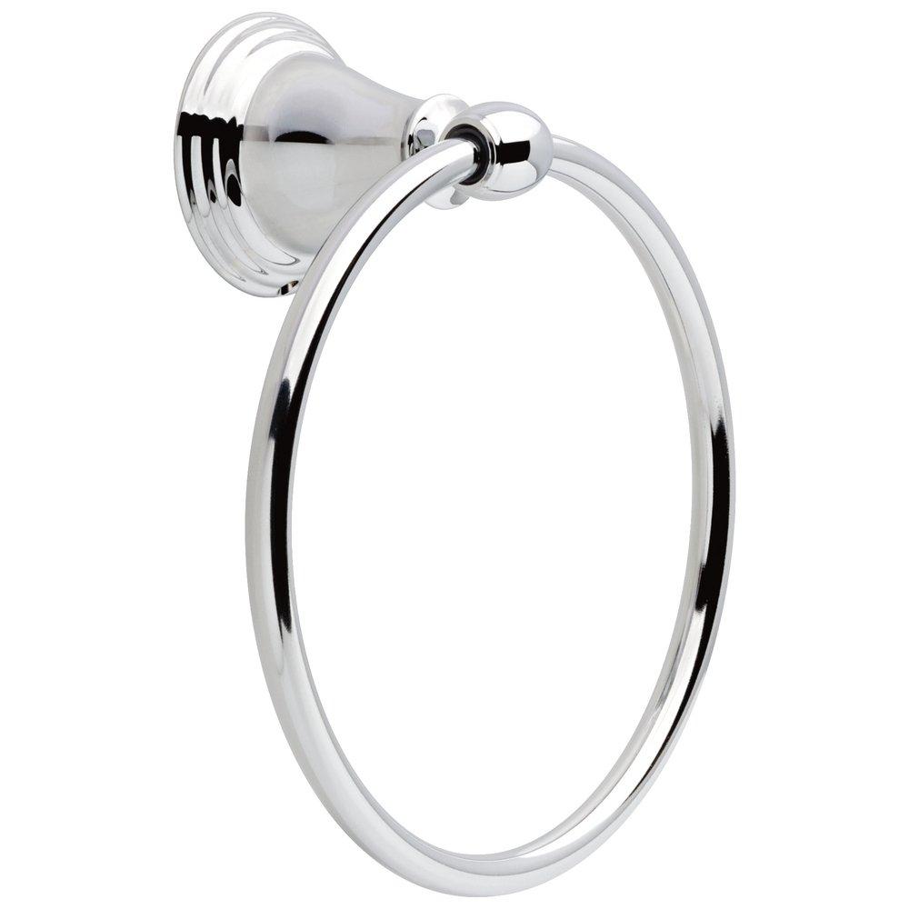 Delta Faucet Chrome Round Closed Towel Ring 