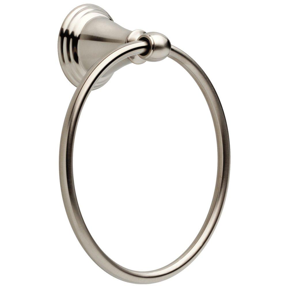 Delta Faucet Brilliance&reg; Stainless Round Closed Towel Ring 