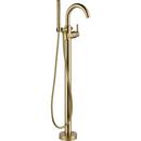 Delta Faucet Brilliance Champagne Bronze Single Handle Floor Mount Filler with Handshower (Trim Only) 