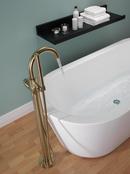 Delta Faucet Brilliance Champagne Bronze Single Handle Floor Mount Filler with Handshower (Trim Only) 