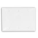 LEVITON White 3 gal. Blank Wall Plate Box Mount 