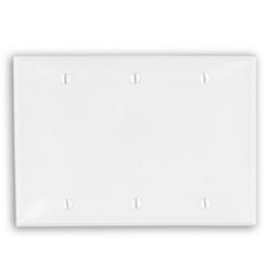 3 gal Blank Wall Plate Box Mount in White