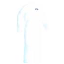 Breathable Splash & Particle Protection Coveralls, Zipper Front with Elastic Back, White, 2XL (Case of 25)