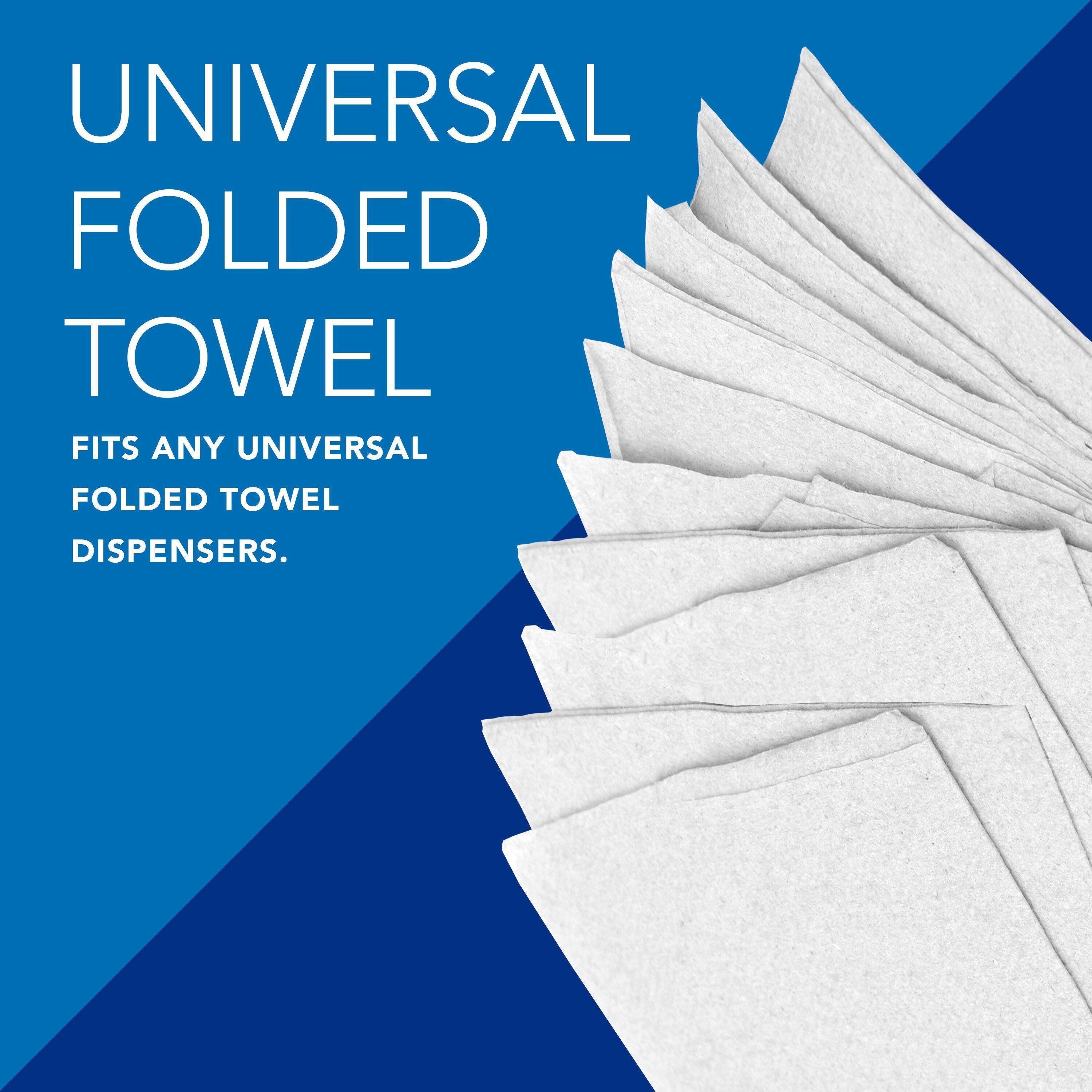 Scott&reg; White 250-Count 9-2/5 in. Multifold Towel (Case of 16) 