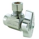 1/2 x 3/8 in. Sweat x OD Compression Lever Handle Angle Supply Stop Valve in Chrome Plated