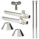 BrassCraft Chrome 3/8 in. Lavatory Supply Kit with Loose Key Polished Chrome 