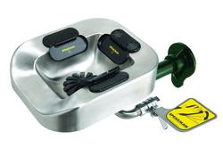 Wall-Mounted Eye/Face Wash, 4.9 gpm, 10.38 lbs