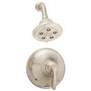 Speakman Brushed Nickel Shower Kit with Single Lever Handle and 1-Function Showerhead 