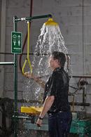 Speakman DuraJade Floor-Mounted Combination Shower Eye/Face Wash System, 35.89 lbs 