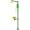 Floor-Mounted Combination Shower Eye/Face Wash System, 4.9 gpm, 35.89 lbs
