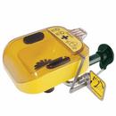 Speakman Yellow 4.9 GPM Wall Mount Eye and Face Wash with Plastic Bowl 