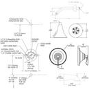 Speakman Brushed Nickel 2-Hole Tub and Shower Trim with Multifunction Showerhead and Single Lever Handle 