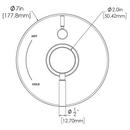 Speakman Polished Chrome Single Handle Bathtub & Shower Faucet (Trim Only) 