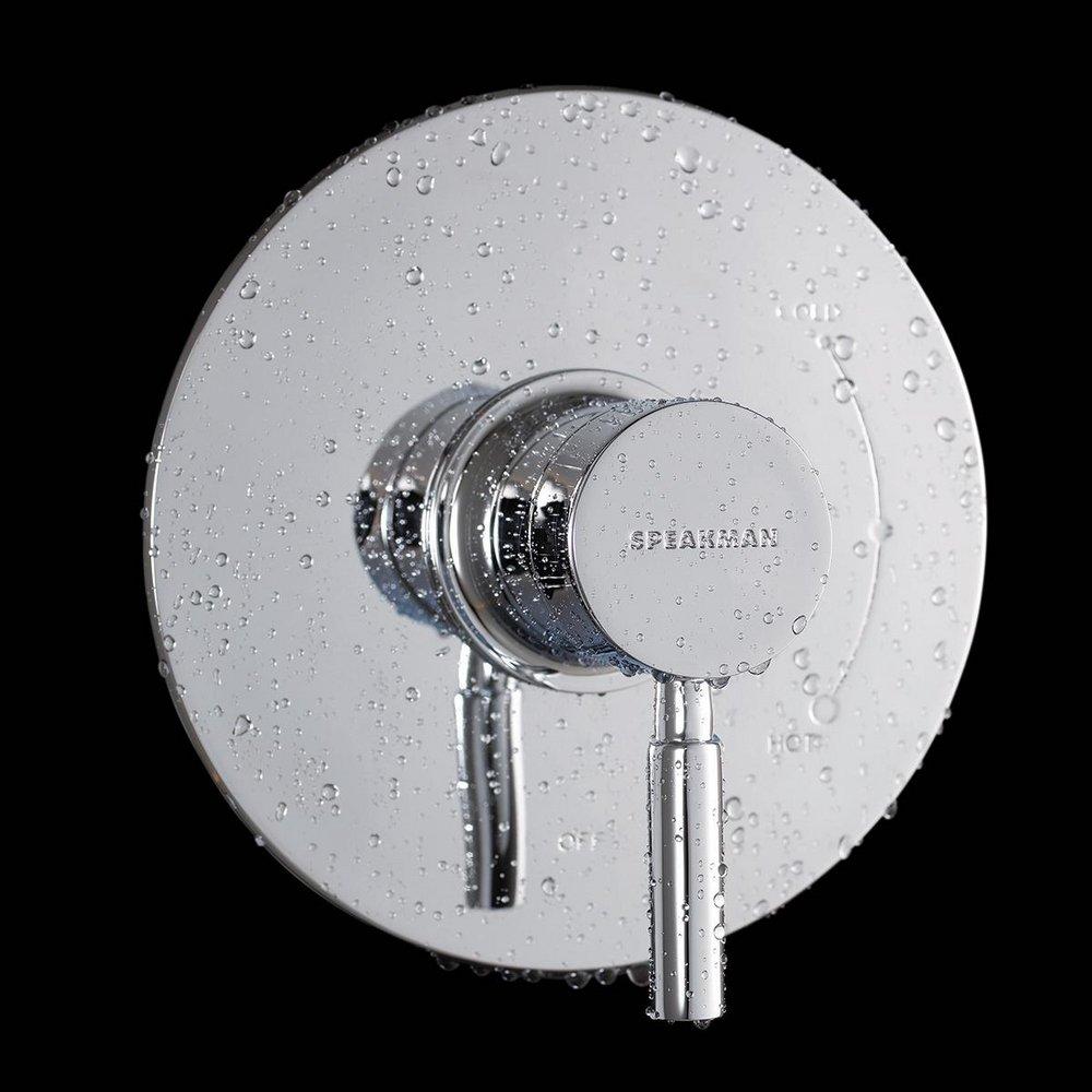 Speakman Polished Chrome Single Handle Bathtub & Shower Faucet (Trim Only) 