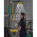 Speakman Stainless Steel Floor Mounted Combination Shower Eye and Face Wash System, 38.19lbs 