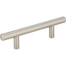 Hardware Resources Satin Nickel Cabinet Bar Pull with 2 Screws in Satin Nickel 