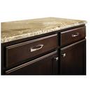 Elements Brushed Oil Rubbed Bronze 1/4 in. Zinc Cabinet Pull 