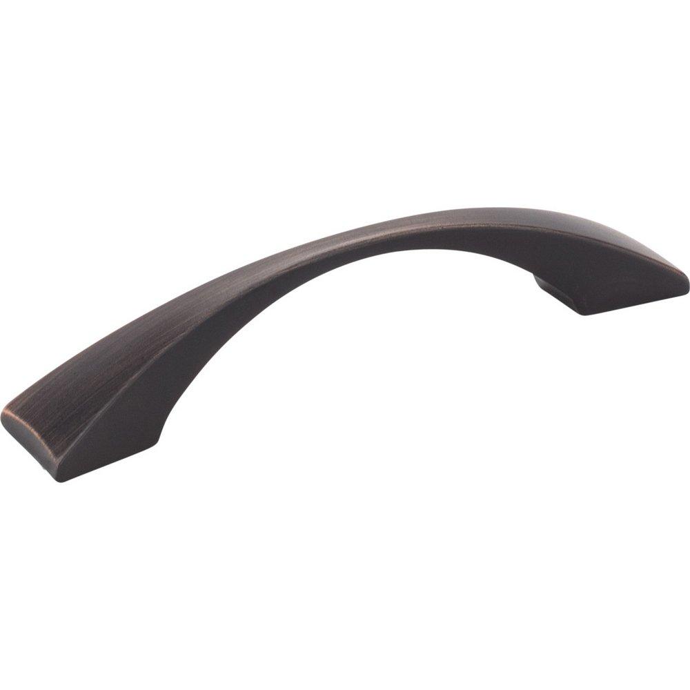 Elements Brushed Oil Rubbed Bronze 1/4 in. Zinc Cabinet Pull 