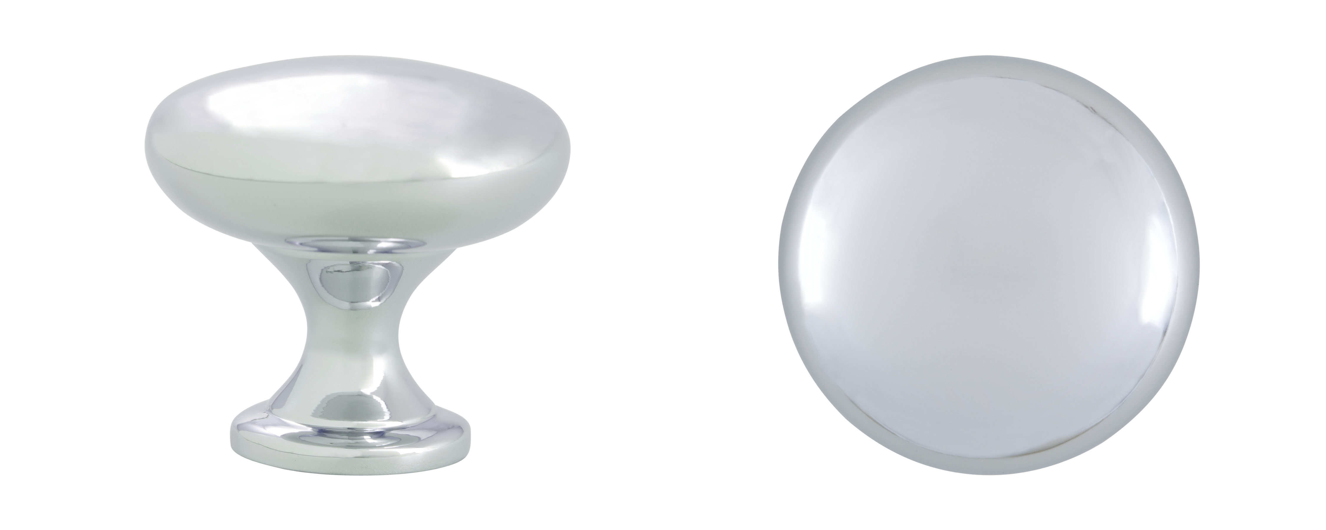 Hardware Resources Polished Chrome Cabinet Knob 