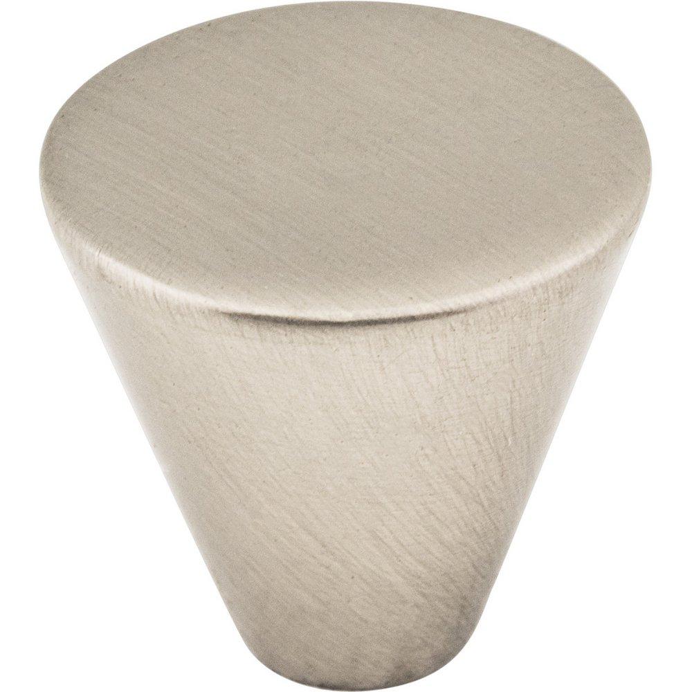 Elements Satin Nickel 1 in. Cabinet Knob with Screw 