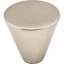 1 in. Cabinet Knob with Screw in Satin Nickel