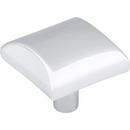 1 in. Square Cabinet Knob with 2-Screw in Polished Chrome