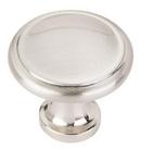Elements Satin Nickel 1-1/8 in. Cabinet with Screw 