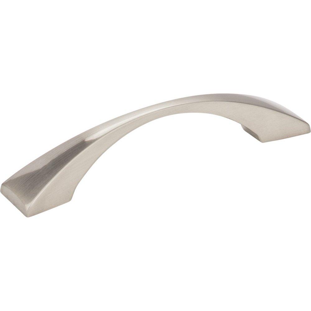 Hardware Resources Satin Nickel 1/4 in. Zinc Cabinet Pull 