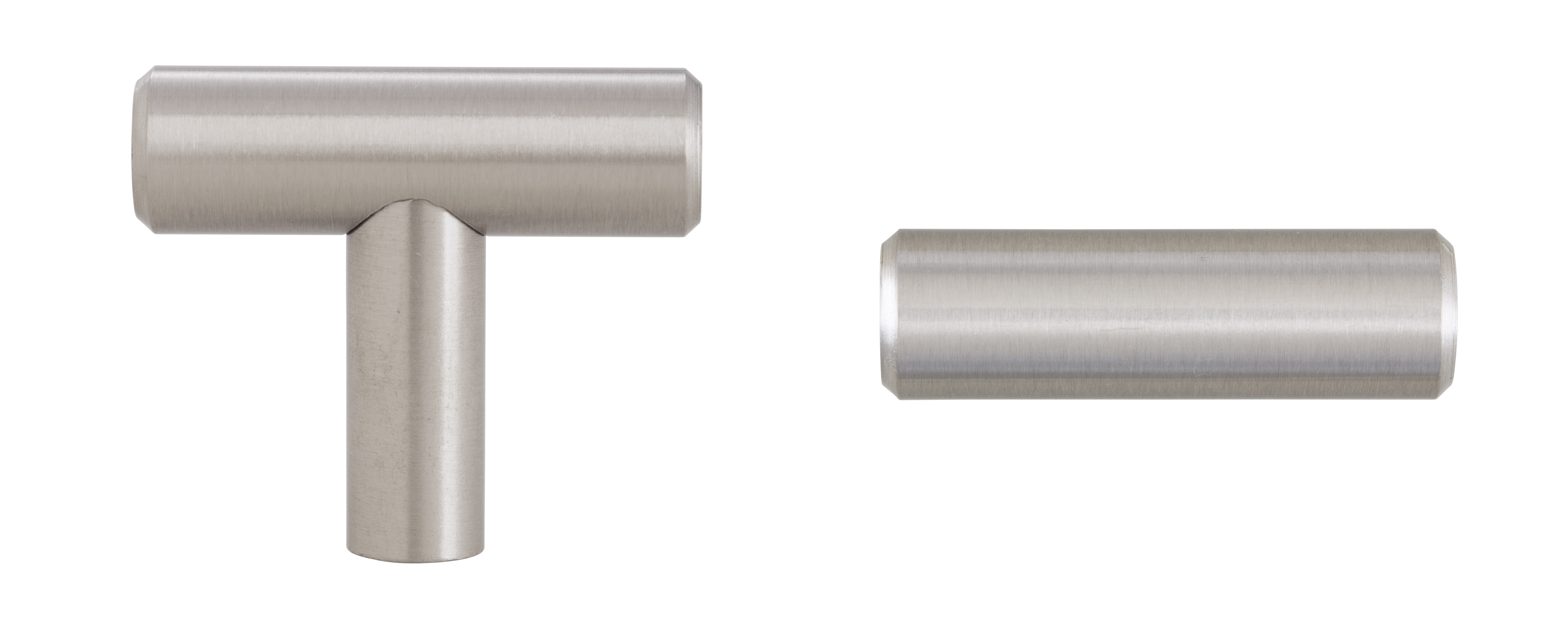 Hardware Resources Satin Nickel 1-9/16 in. Cabinet Knob with Screw 