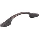 5-1/8 in. 3-Hole Cabinet Pull with 2-Screw in Brushed Oil Rubbed Bronze