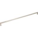 457 mm. Square Cabinet Bar Pull with 2-Screw in Satin Nickel