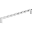 3/8 in. Zinc Cabinet Pull in Polished Chrome