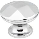1-1/4 in. Cabinet Knob with Screw in Polished Chrome