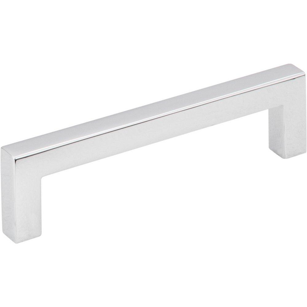 Elements Polished Chrome 4-1/8 in. Cabinet Square Bar Pull 