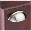 Elements Brushed Oil Rubbed Bronze 1-1/8 in. Zinc Cabinet Pull 