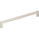 201 mm. Square Cabinet Bar Pull with 2-Screw in Satin Nickel