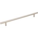 336 mm. Cabinet Bar Pull Beveled Both Ends with 2-Screw in Satin Nickel