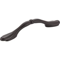 5-1/2 in. 3-Hole Cabinet Pull with 2-Screw in Oil Rubbed Bronze