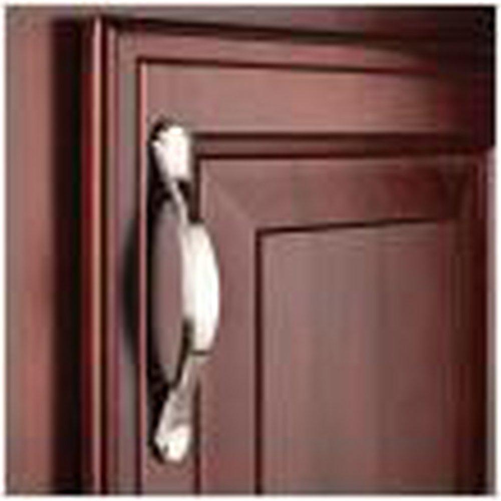Elements Satin Nickel 5-1/4 in. Foot Zinc Cabinet Pull with 2-Screw 