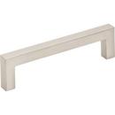 Hardware Resources Satin Nickel 4-1/8 in. Cabinet Square Bar Pull 