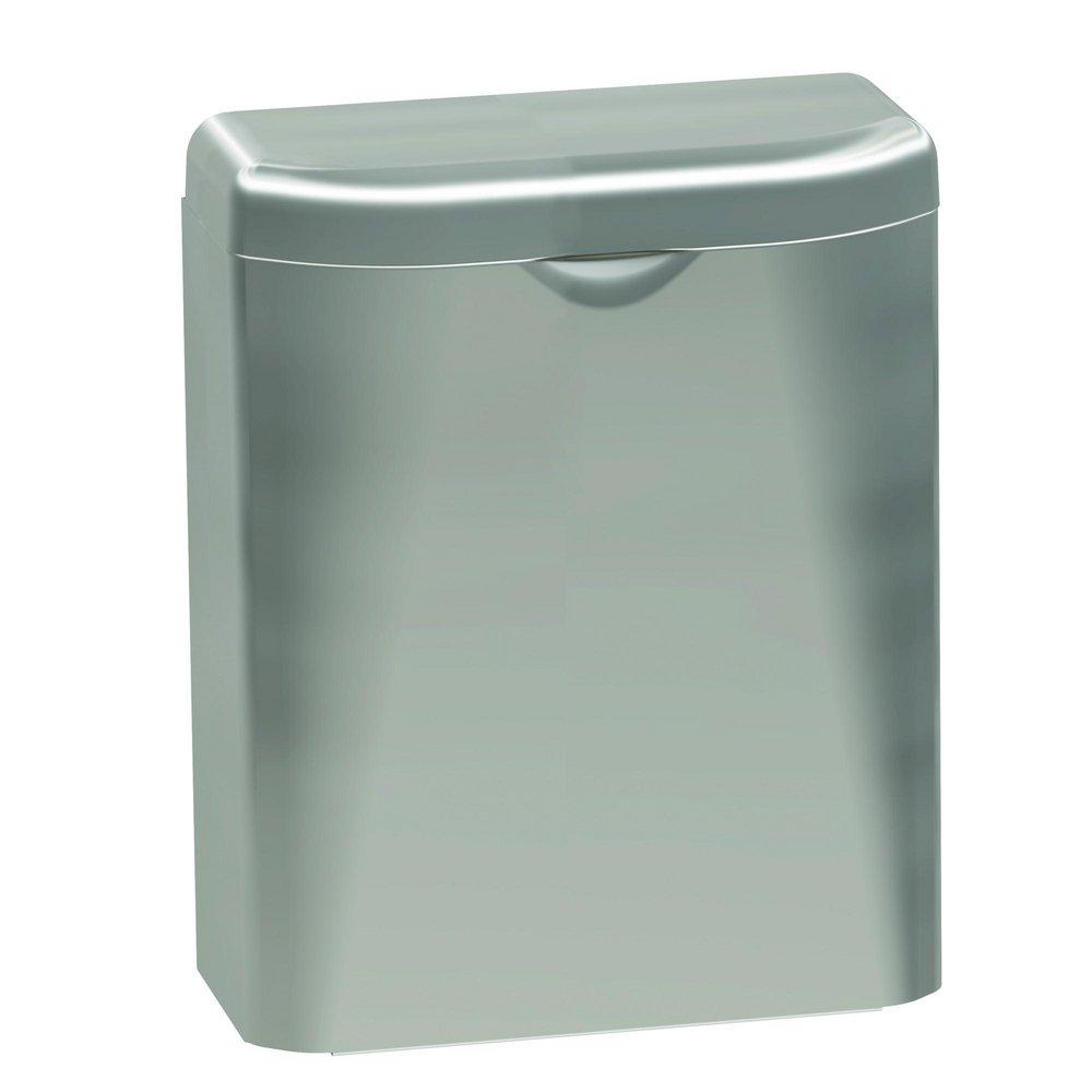 Bradley Corporation Satin Stainless Steel 10-1/16 in. Surface Mount Sanitary Napkin Disposal 