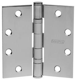 4-1/2 x 4-1/2 in. Ball Bearing Hinge in Dull Chromium