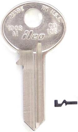 Mailbox Key in Metallic Gold (Box of 50)