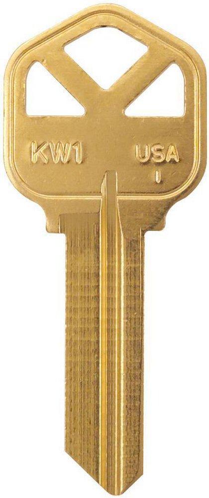 Kaba Ilco Brass Blank Key in Brass (Box of 50) 